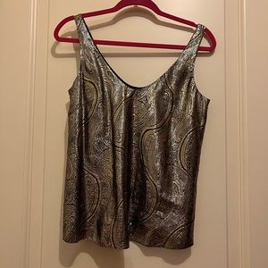 J Crew vintage gold top